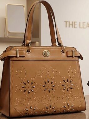 Purse with Floral Design